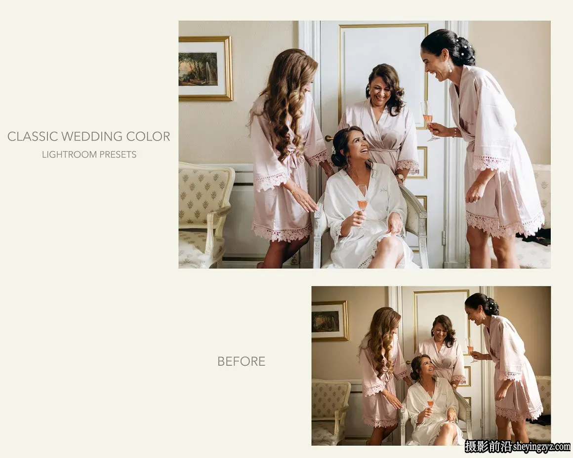 婚礼故事人像摄影调色Lightroom预设 Classsic Wedding Presets