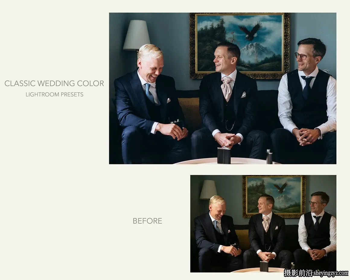 婚礼故事人像摄影调色Lightroom预设 Classsic Wedding Presets