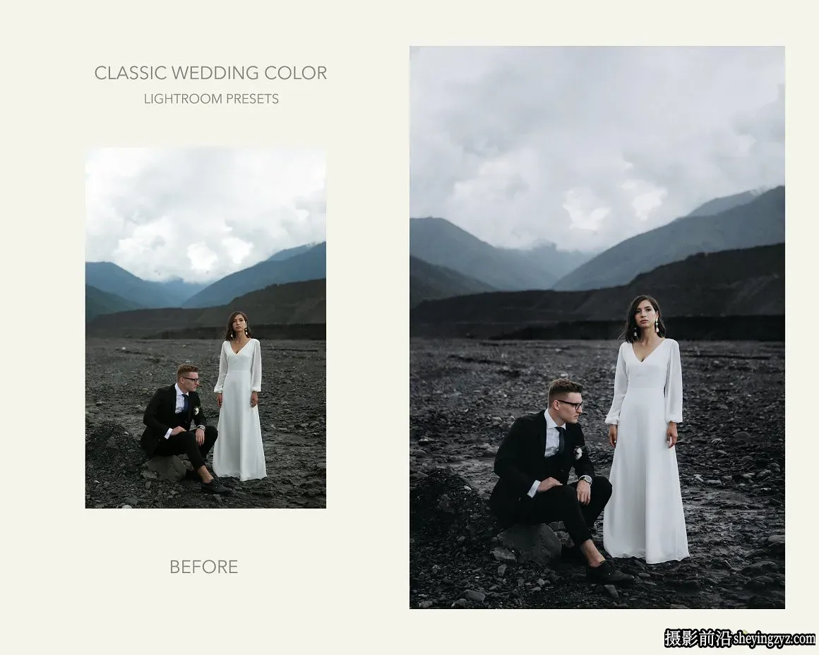 婚礼故事人像摄影调色Lightroom预设 Classsic Wedding Presets