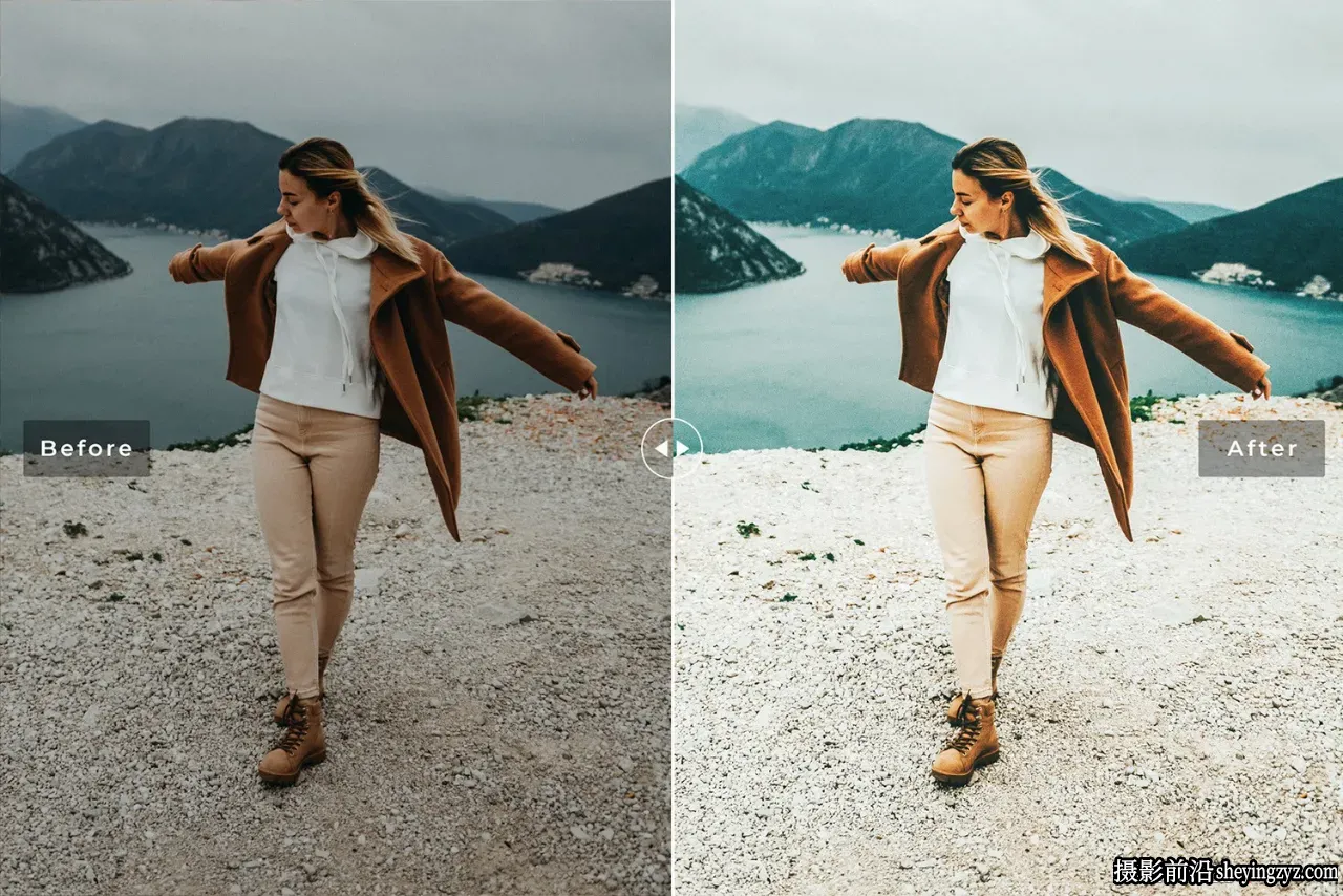 青橙橄榄绿旅拍胶片LR预设/手机滤镜 Montenegro Lightroom Presets