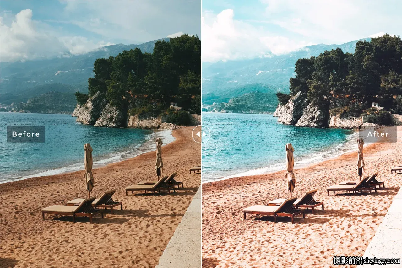 青橙橄榄绿旅拍胶片LR预设/手机滤镜 Montenegro Lightroom Presets