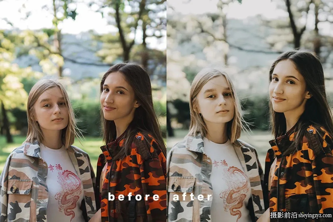 户外自然光胶片人像调色LR预设OUTDOOR NATURAL LIGHTROOM PRESETS