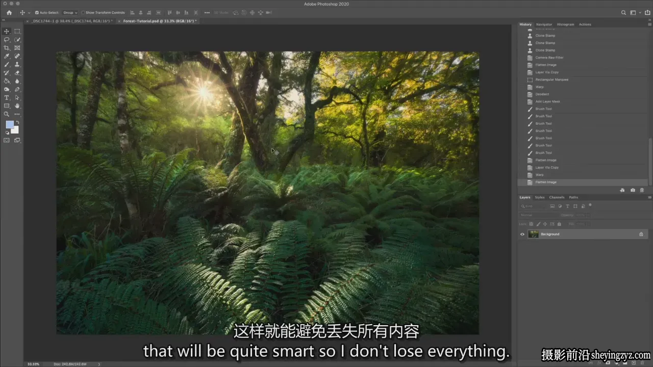 摄影师William Patino风光摄影及后期焦点堆叠教程-独家精翻中英字幕