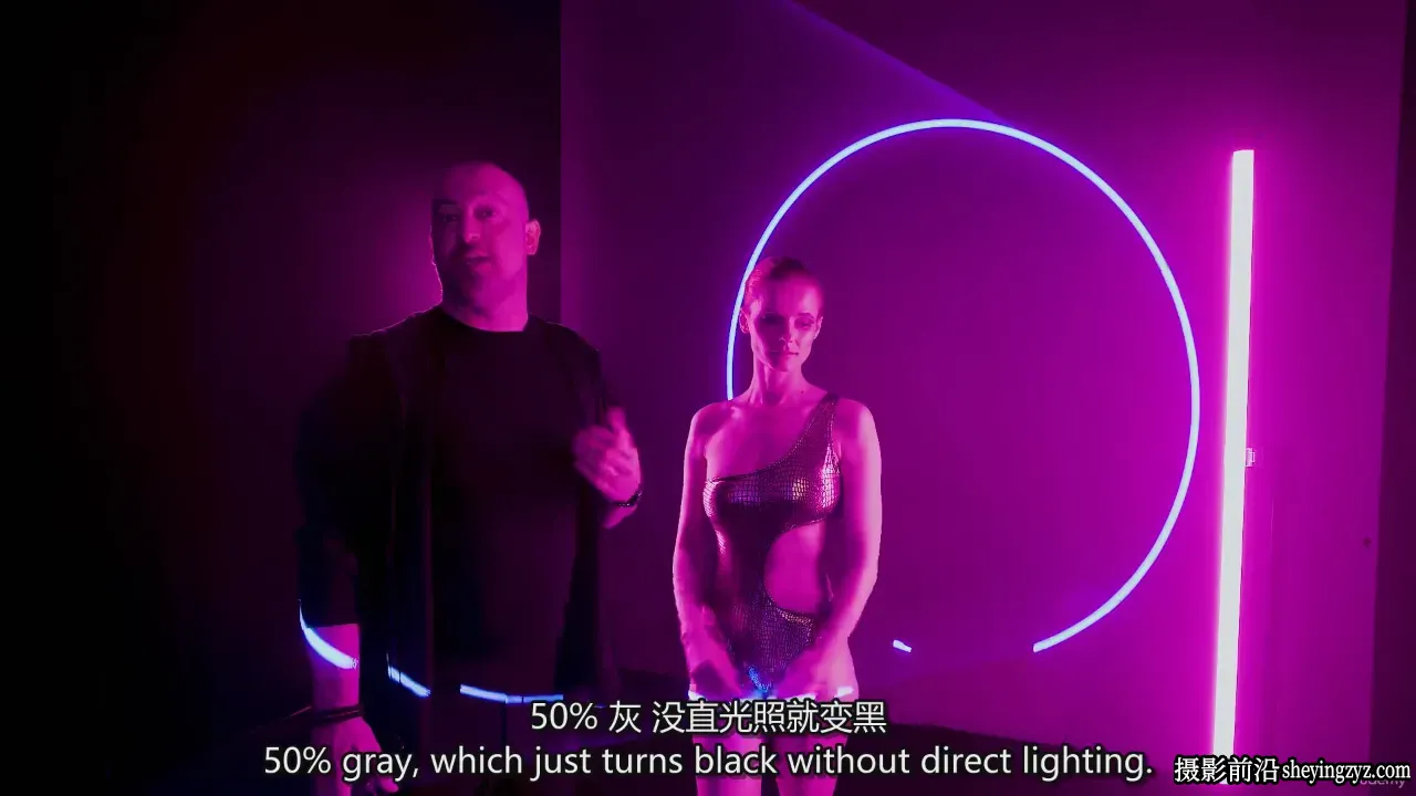 用RGB激光器拍摄惊艳创意人像摄影作品教程-独家精翻中英字幕