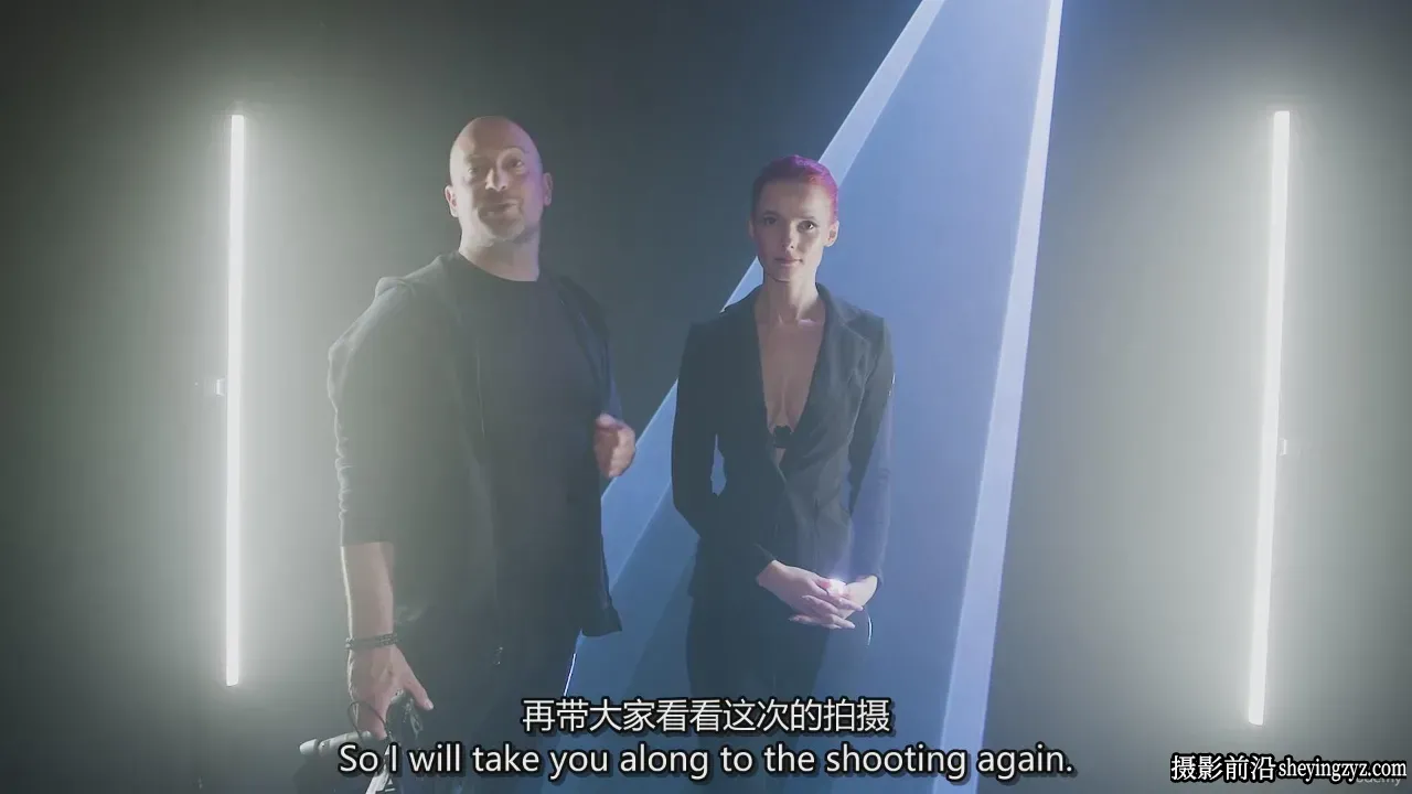 用RGB激光器拍摄惊艳创意人像摄影作品教程-独家精翻中英字幕