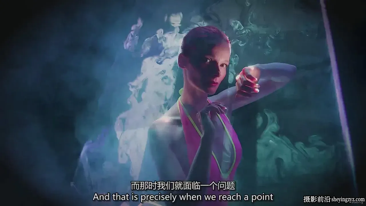 用RGB激光器拍摄惊艳创意人像摄影作品教程-独家精翻中英字幕