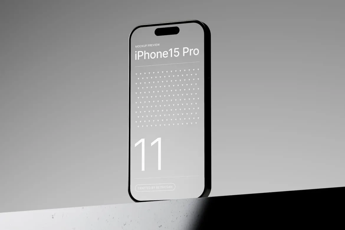 iPhone15 Pro 手机样机模型包-15 Pro样机模型捆绑包