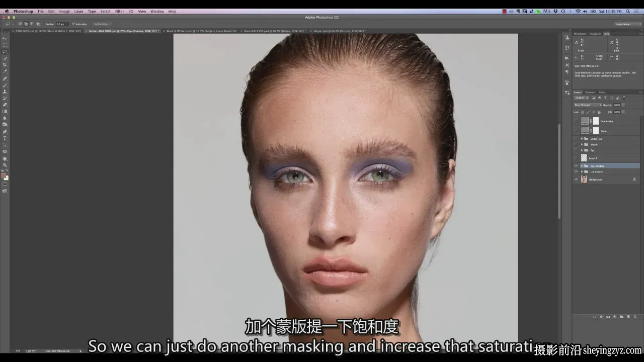 Retouching Academy 减淡加深人像精修大师教程-独家精翻中英字幕