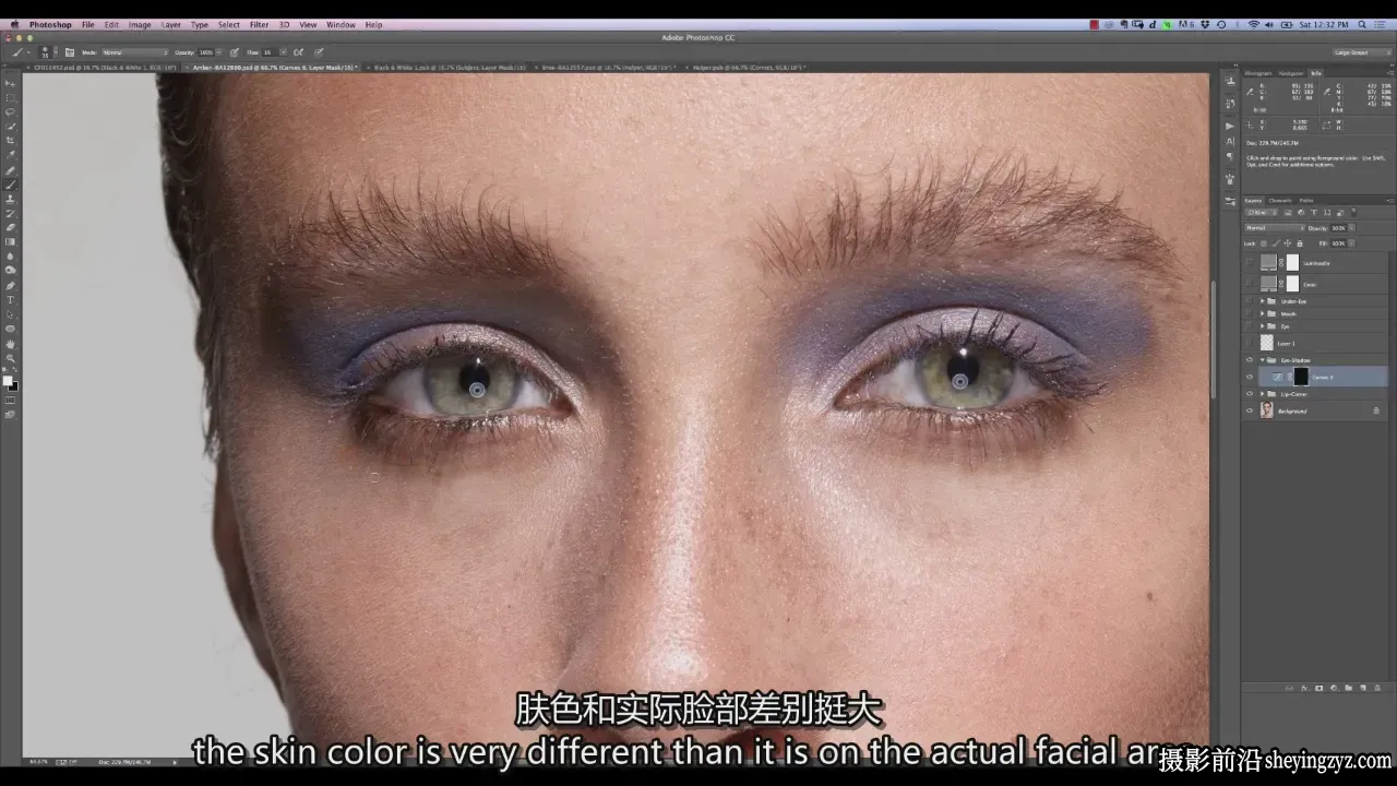 Retouching Academy 减淡加深人像精修大师教程-独家精翻中英字幕