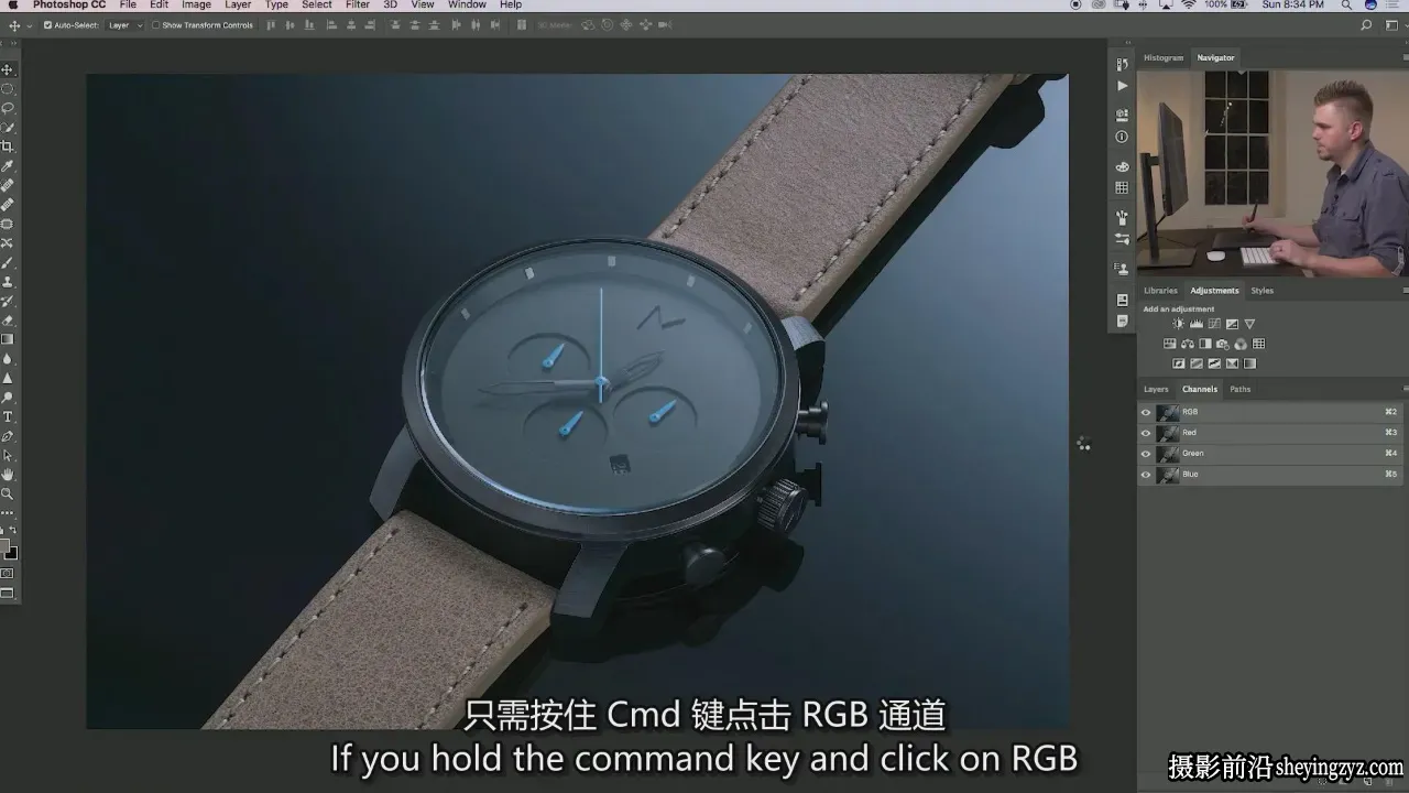 Fstoppers-Brian RodgersJr高端产品摄影布光教程-独家精翻中英字幕