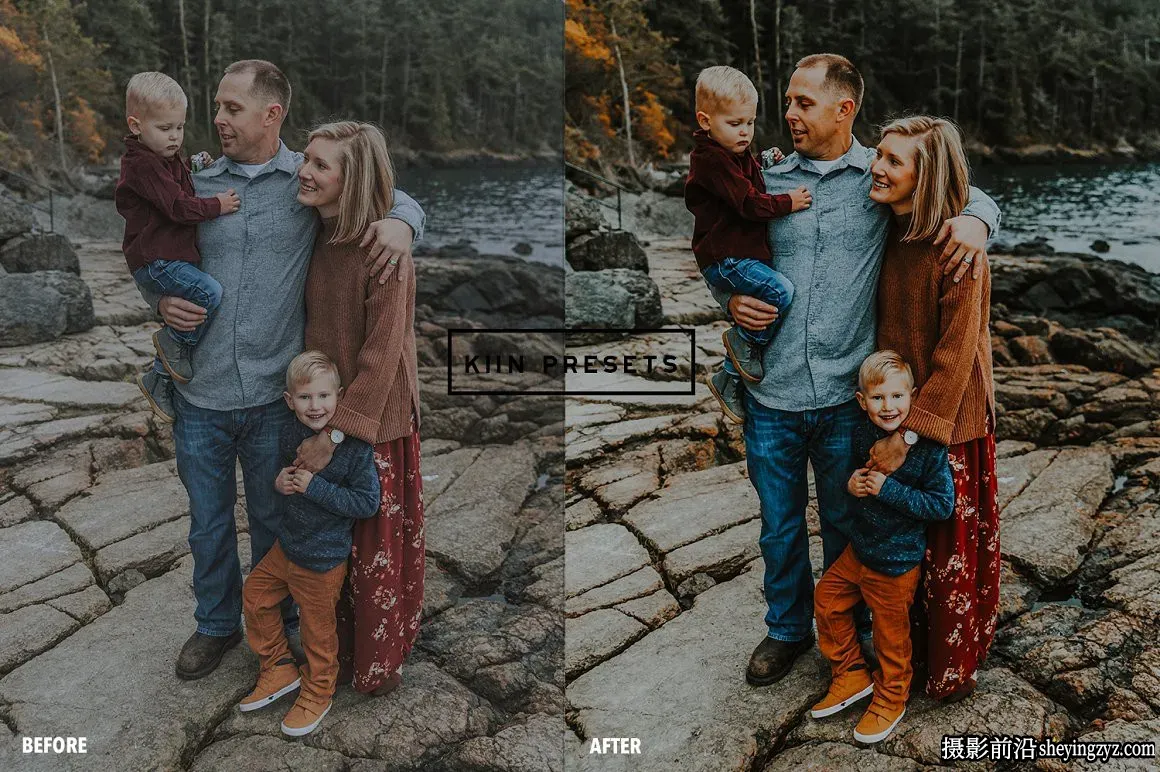 森系人像质感电影胶片LR预设 WOODS FOREST LIGHTROOM PRESETS