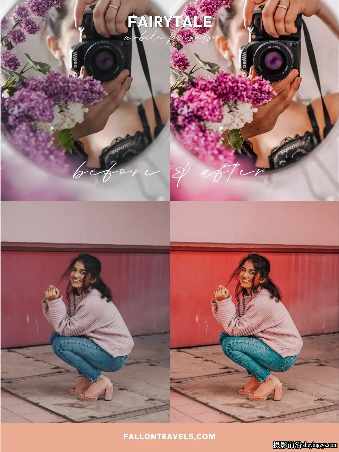 网红打卡旅拍人像调色Lightroom预设 Dreamy Lightroom Presets
