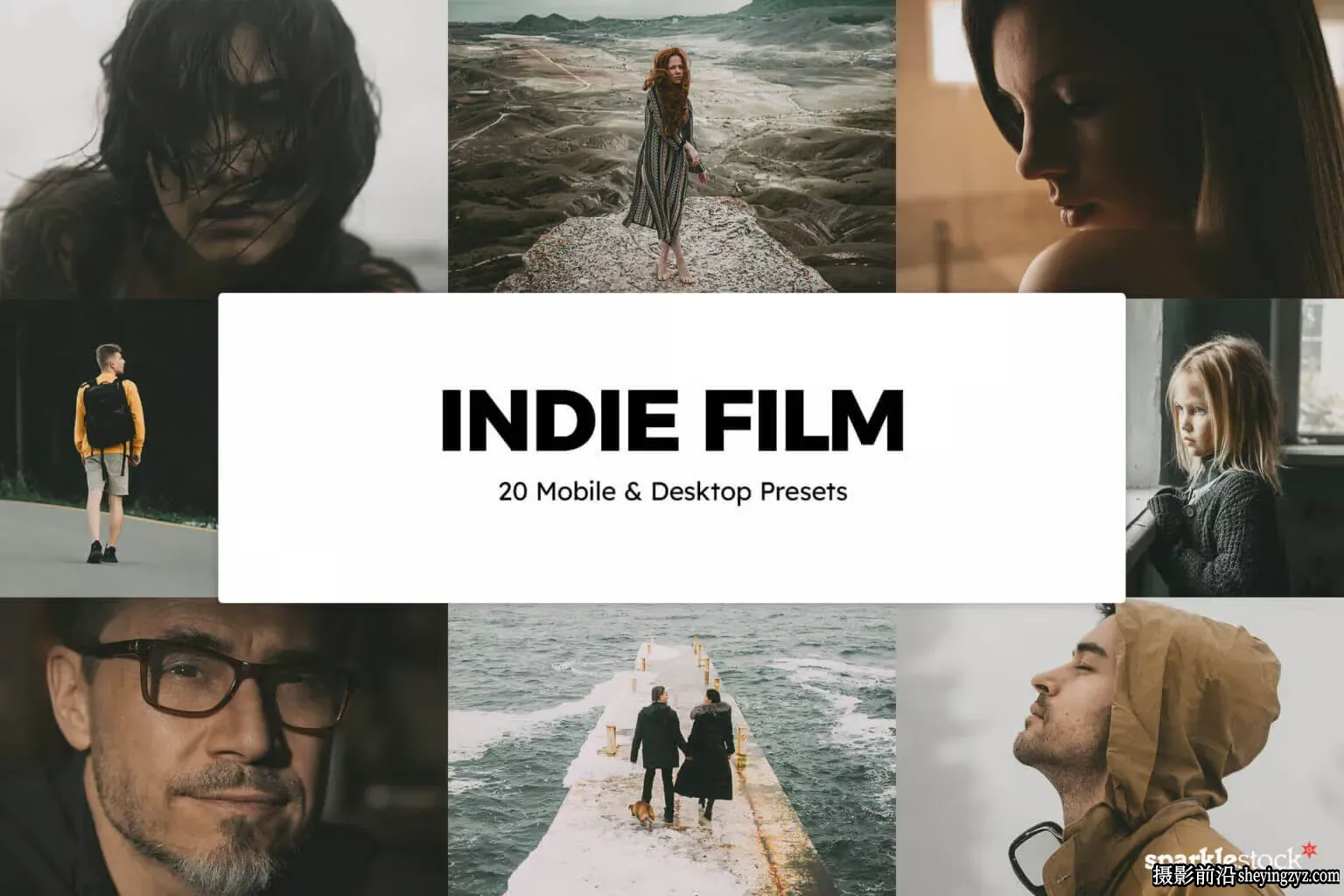 独立电影风格LR/LUT预设Indie Film Lightroom Presets and LUTs