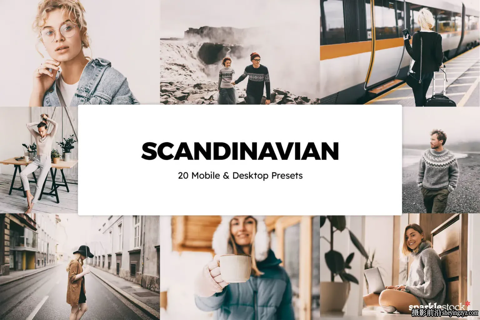 北欧复古胶片风格LR/LUT预设 Scandina Lightroom Presets and LUTs