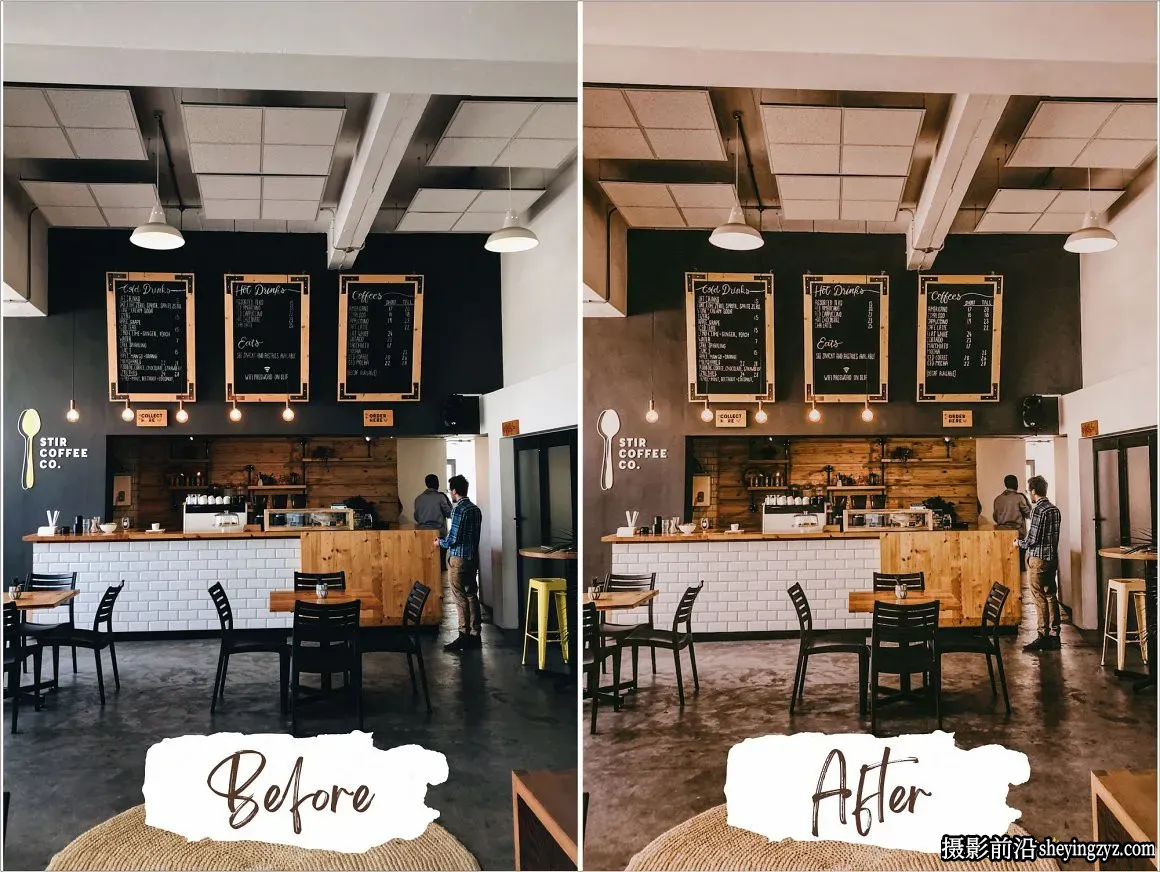 咖啡馆美食博客咖啡色调免费LR预设 Coffee Shop Lightroom Presets