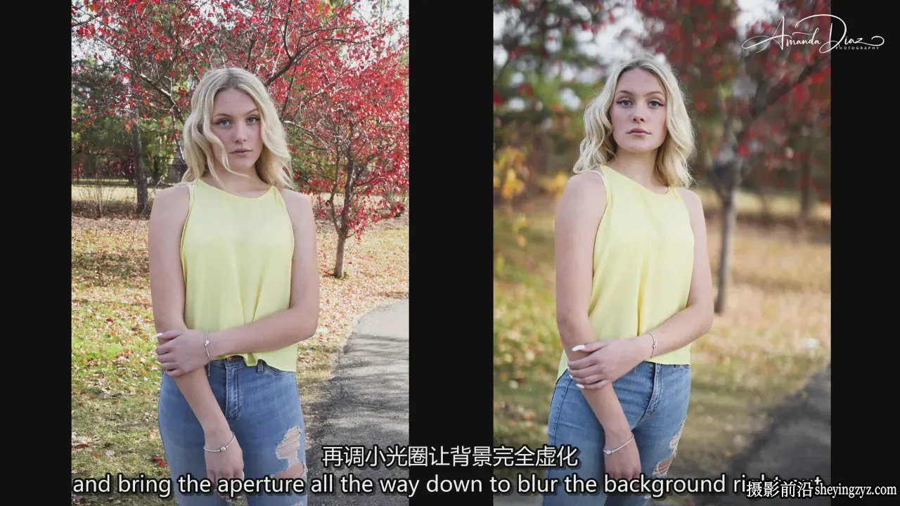 Amanda Diaz -掌握相机通用设置的基础知识教程-独家精翻中英字幕