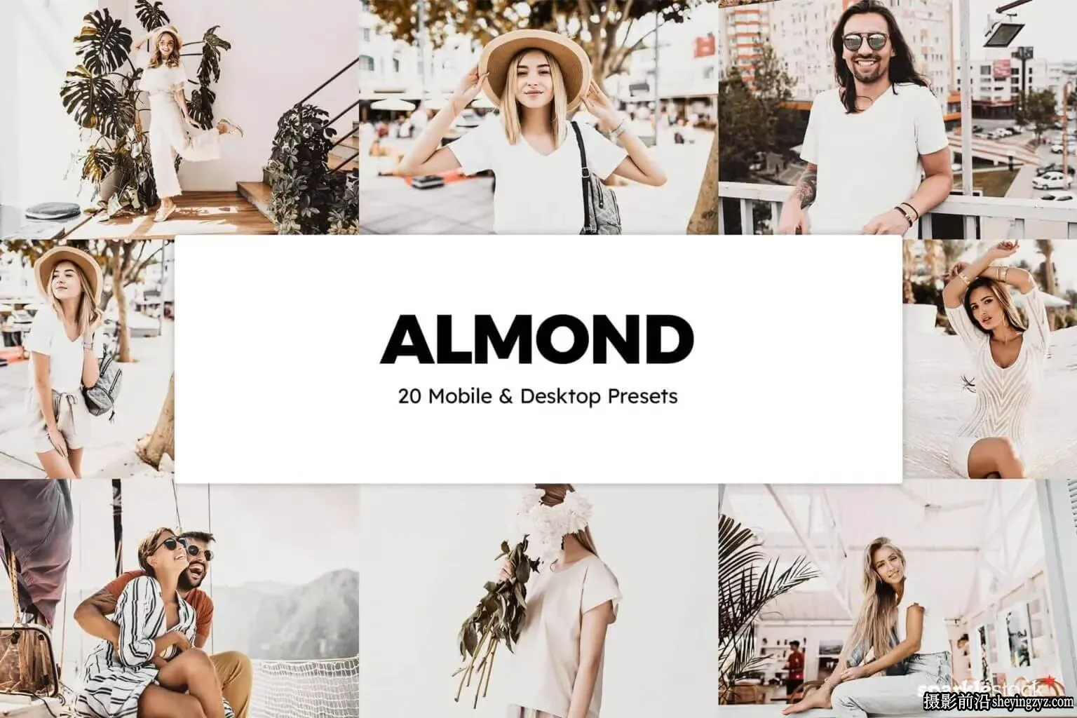 复古电影胶片人像LR/LUT预设 Almond Lightroom Presets and LUTs