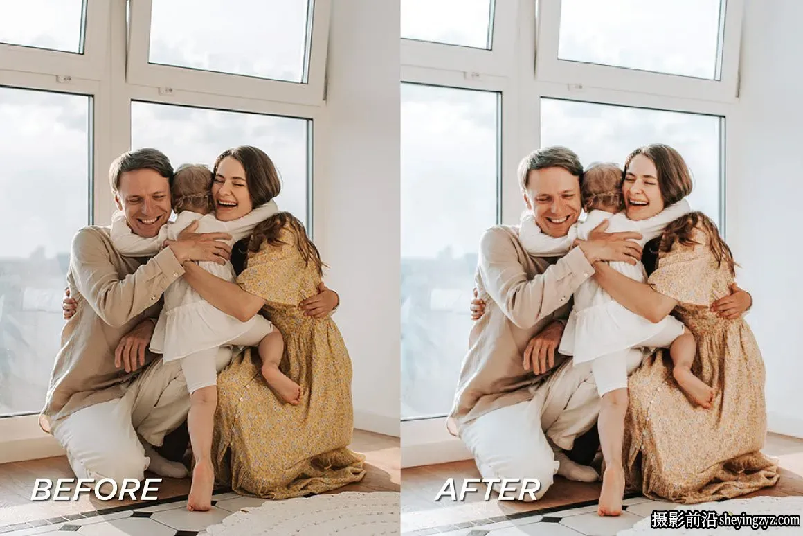 家庭人像亲子摄影调色Lightroom预设Family Lightroom Preset