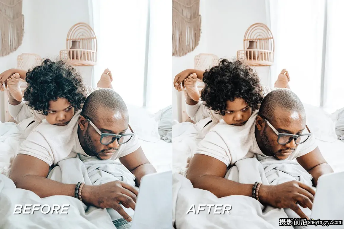 家庭人像亲子摄影调色Lightroom预设Family Lightroom Preset