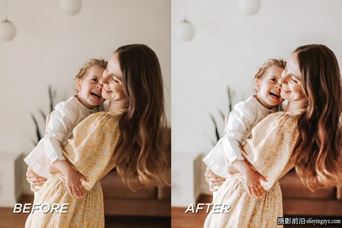 家庭人像亲子摄影调色Lightroom预设Family Lightroom Preset