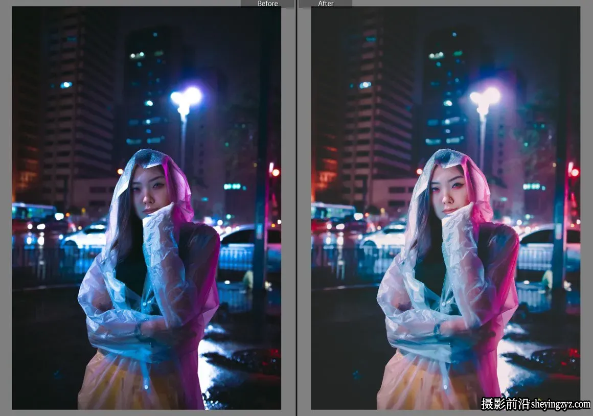 城市夜景街头摄影调色LR预设 Night Photography Lightroom Preset