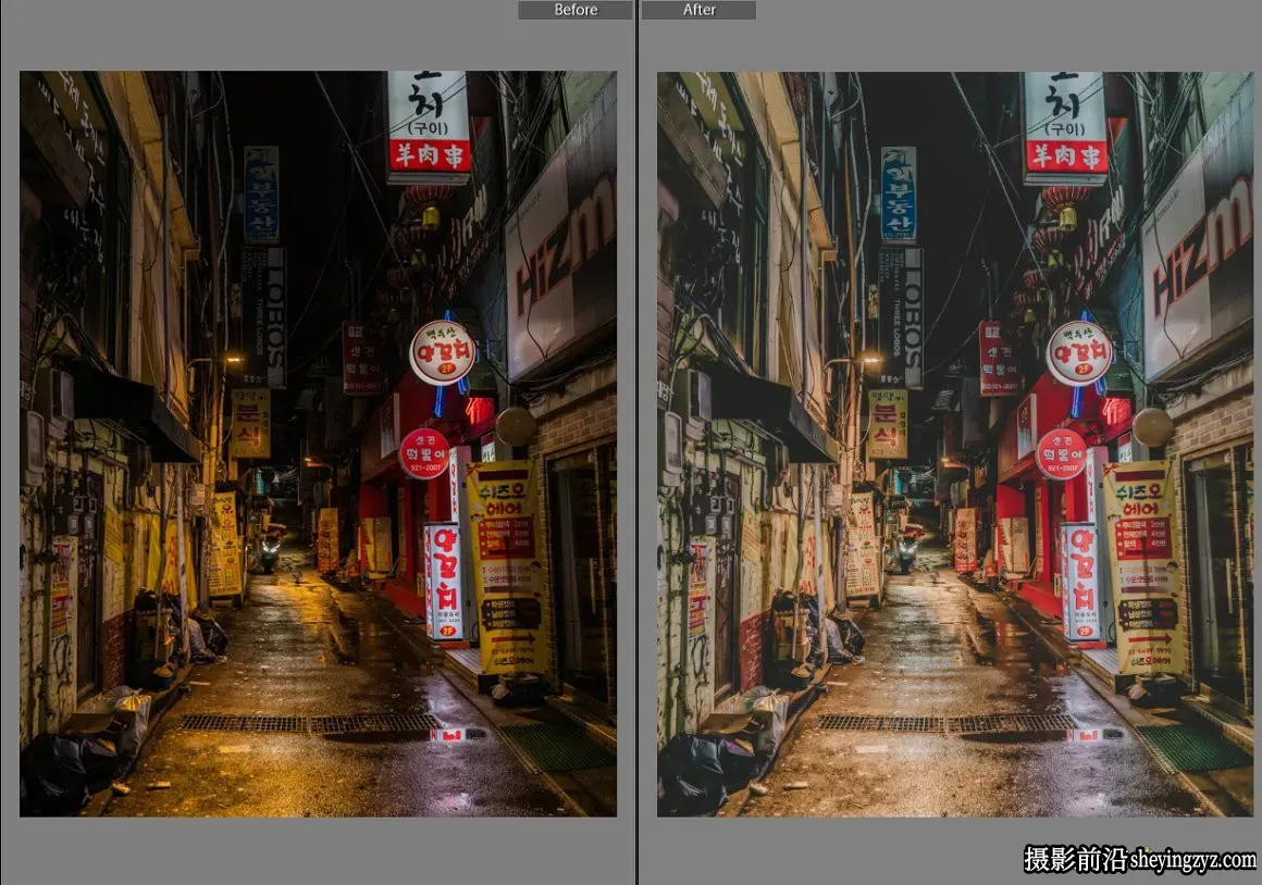 城市夜景街头摄影调色LR预设 Night Photography Lightroom Preset