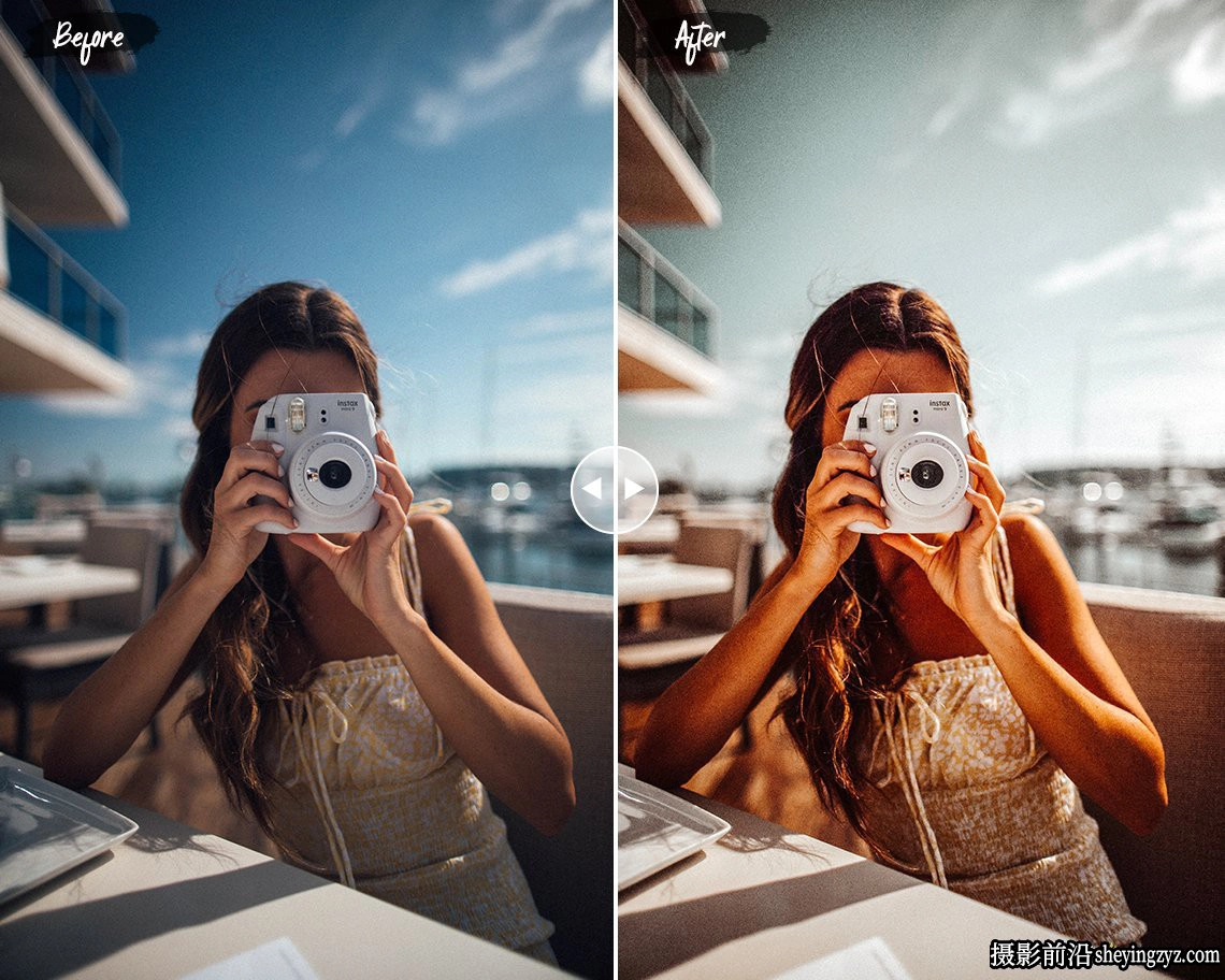 旅拍网红人像滤镜LR预设/手机滤镜 Amber Tan Lightroom Presets