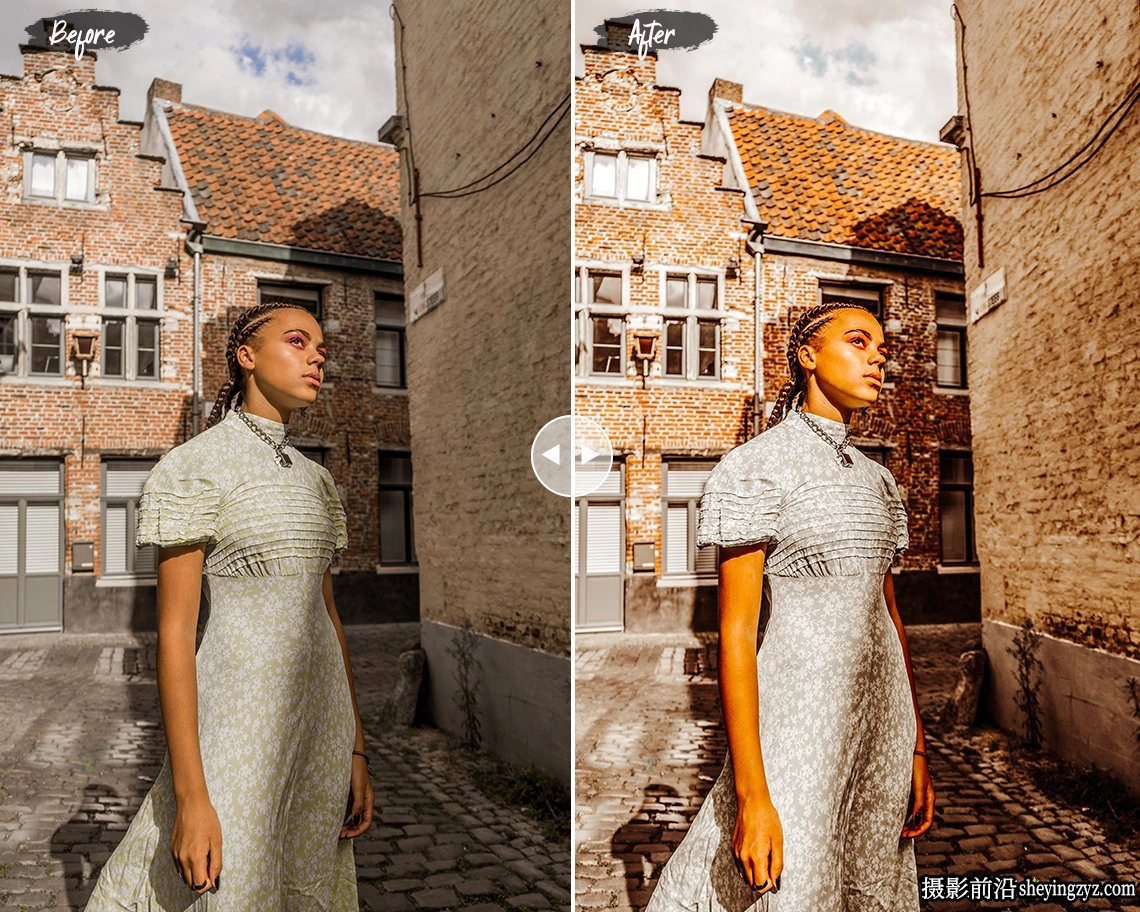旅拍网红人像滤镜LR预设/手机滤镜 Amber Tan Lightroom Presets