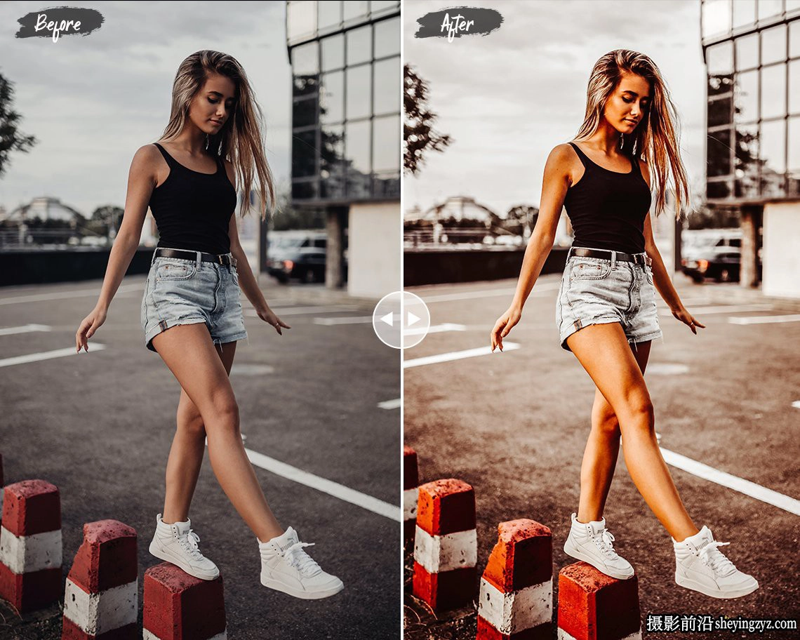 旅拍网红人像滤镜LR预设/手机滤镜 Amber Tan Lightroom Presets