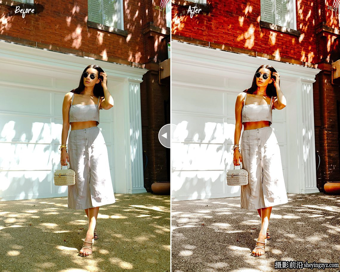 旅拍网红人像滤镜LR预设/手机滤镜 Amber Tan Lightroom Presets