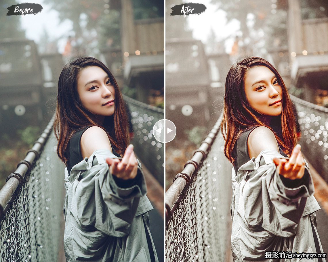 旅拍网红人像滤镜LR预设/手机滤镜 Amber Tan Lightroom Presets