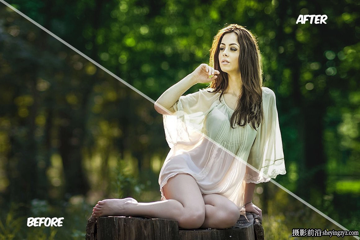 旅拍丛林森系情绪人像Lr预设/手机滤镜 Fantasy Jungle Presets