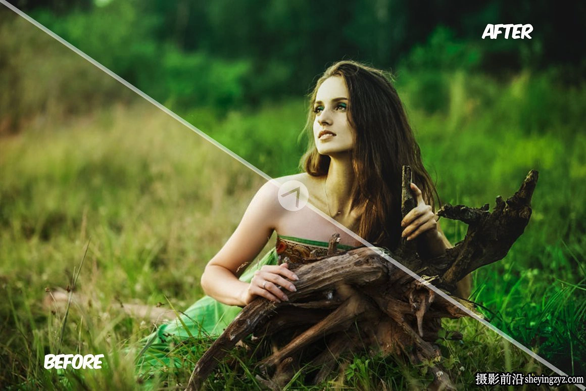 旅拍丛林森系情绪人像Lr预设/手机滤镜 Fantasy Jungle Presets