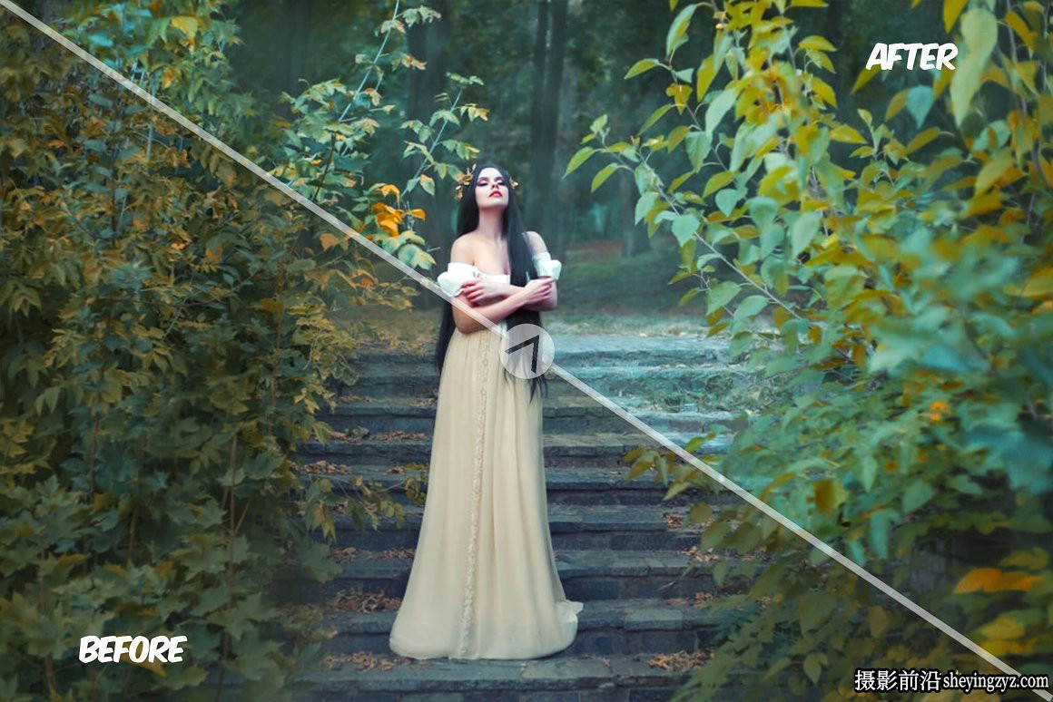 旅拍丛林森系情绪人像Lr预设/手机滤镜 Fantasy Jungle Presets