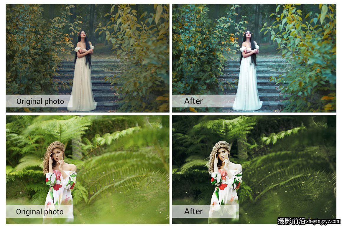 旅拍丛林森系情绪人像Lr预设/手机滤镜 Fantasy Jungle Presets