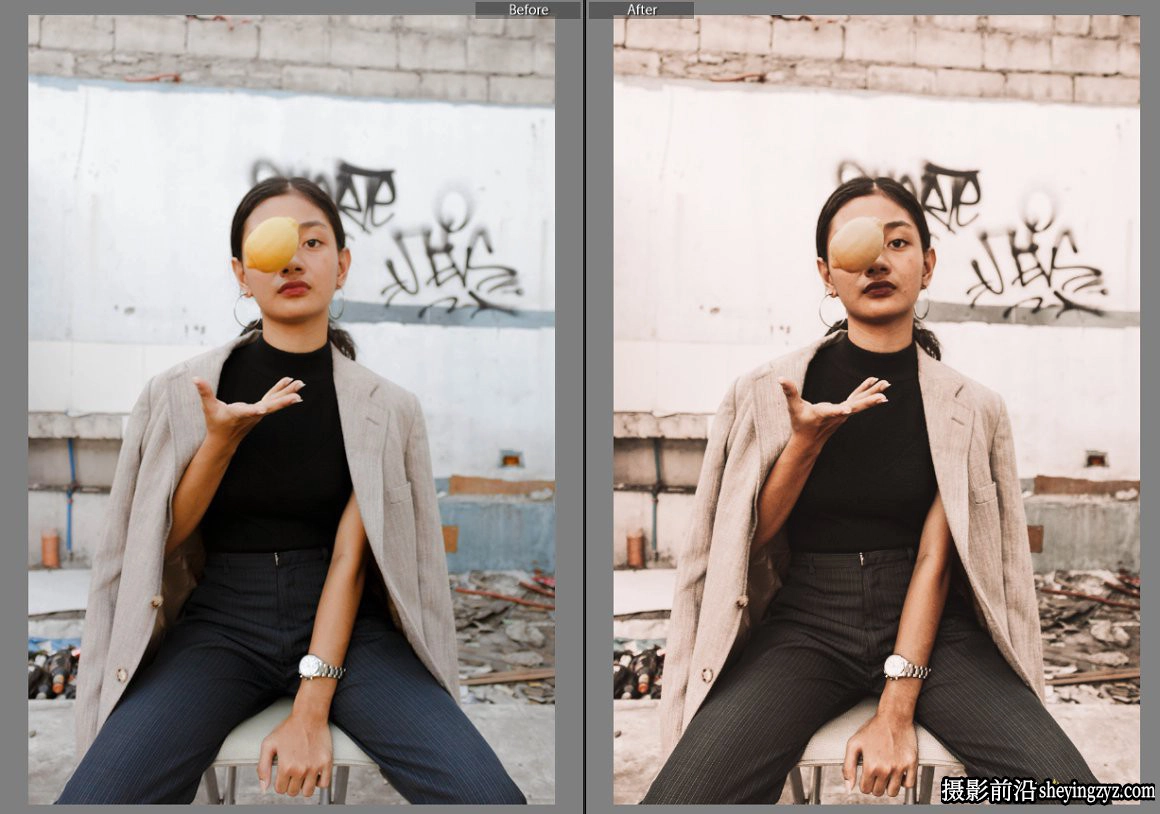棕色复古胶片情绪人像LR预设/手机滤镜 Lightroom Brown Presets