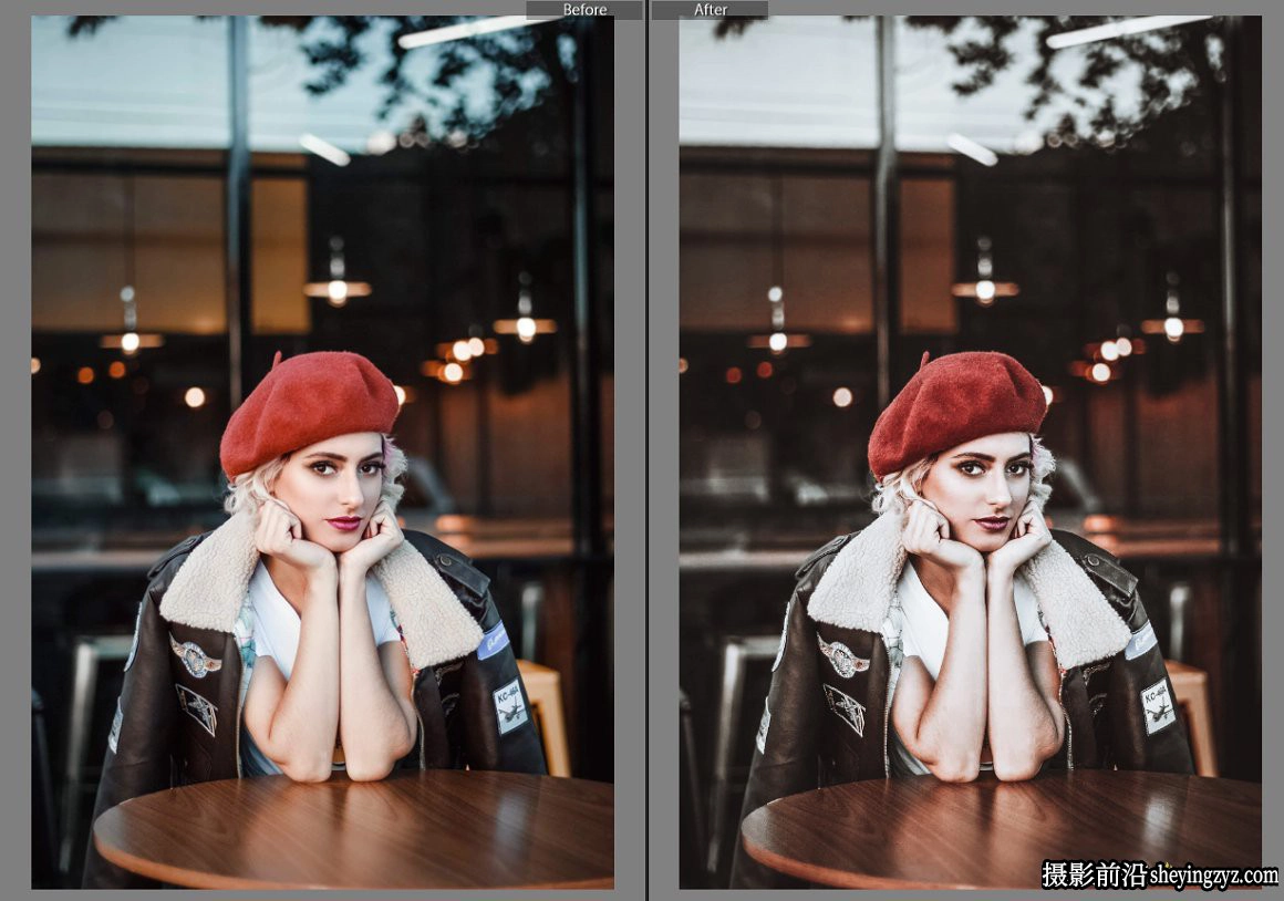 棕色复古胶片情绪人像LR预设/手机滤镜 Lightroom Brown Presets