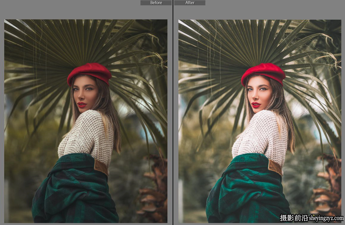 复古电影胶片人像LR预设/手机调色滤镜 Lightroom Portrait Presets