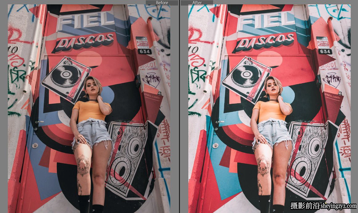 复古电影胶片人像LR预设/手机调色滤镜 Lightroom Portrait Presets