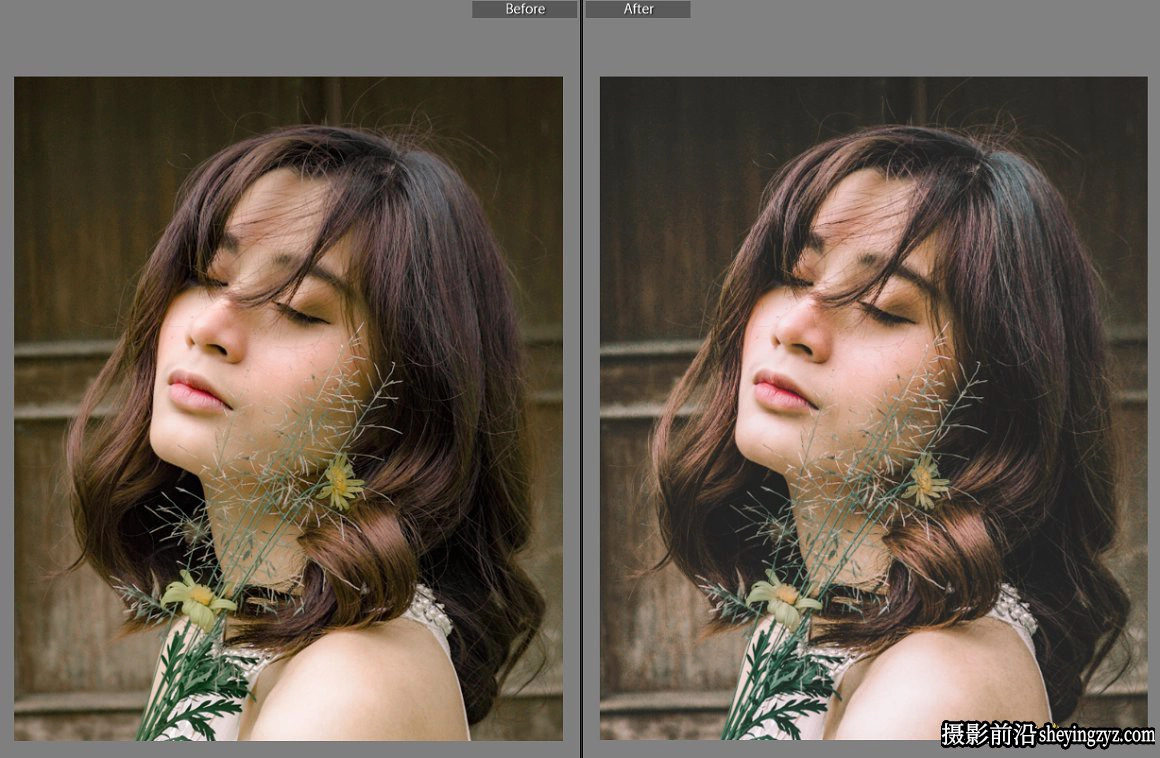 复古电影胶片人像LR预设/手机调色滤镜 Lightroom Portrait Presets