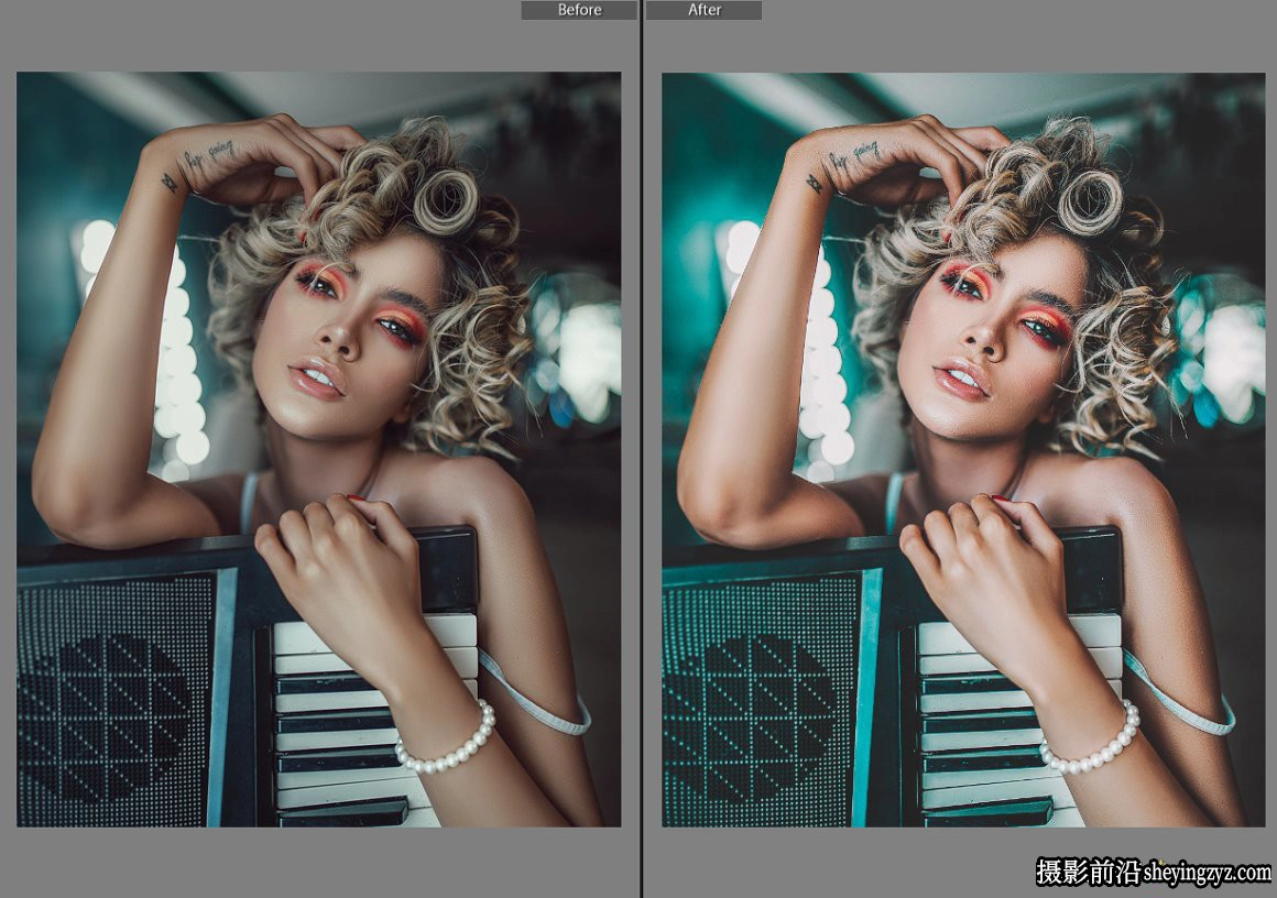 复古电影胶片人像LR预设/手机调色滤镜 Lightroom Portrait Presets