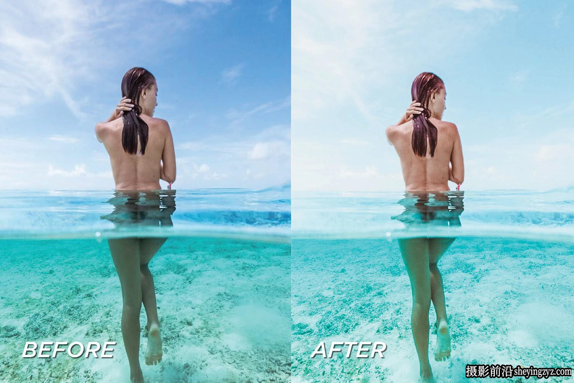 马尔代夫旅拍人像写真LR预设/手机滤镜 Maldives Lightroom Presets