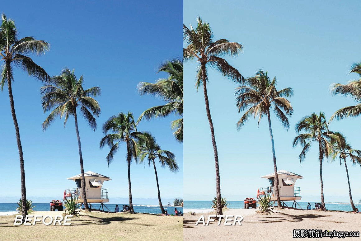 马尔代夫旅拍人像写真LR预设/手机滤镜 Maldives Lightroom Presets