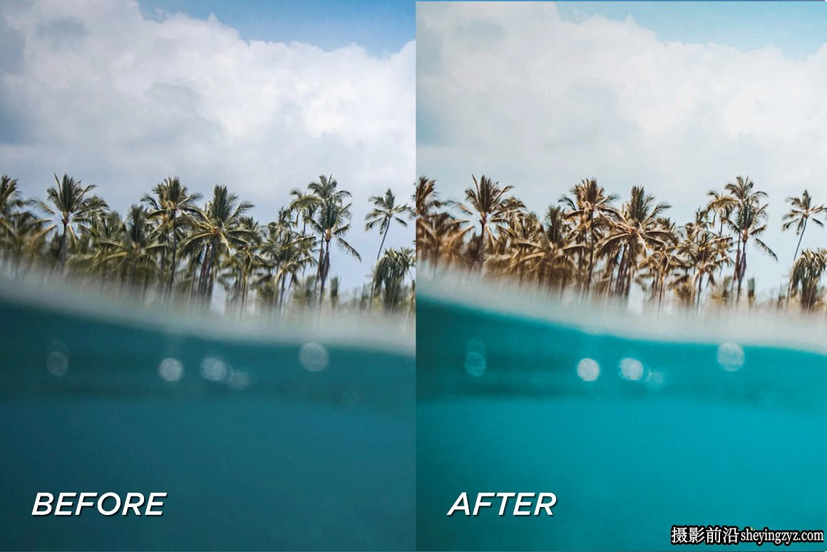 马尔代夫旅拍人像写真LR预设/手机滤镜 Maldives Lightroom Presets