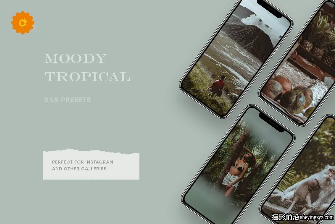 热带旅拍情绪风光人像LR预设/APP滤镜 Aloha– Lightroom Presets