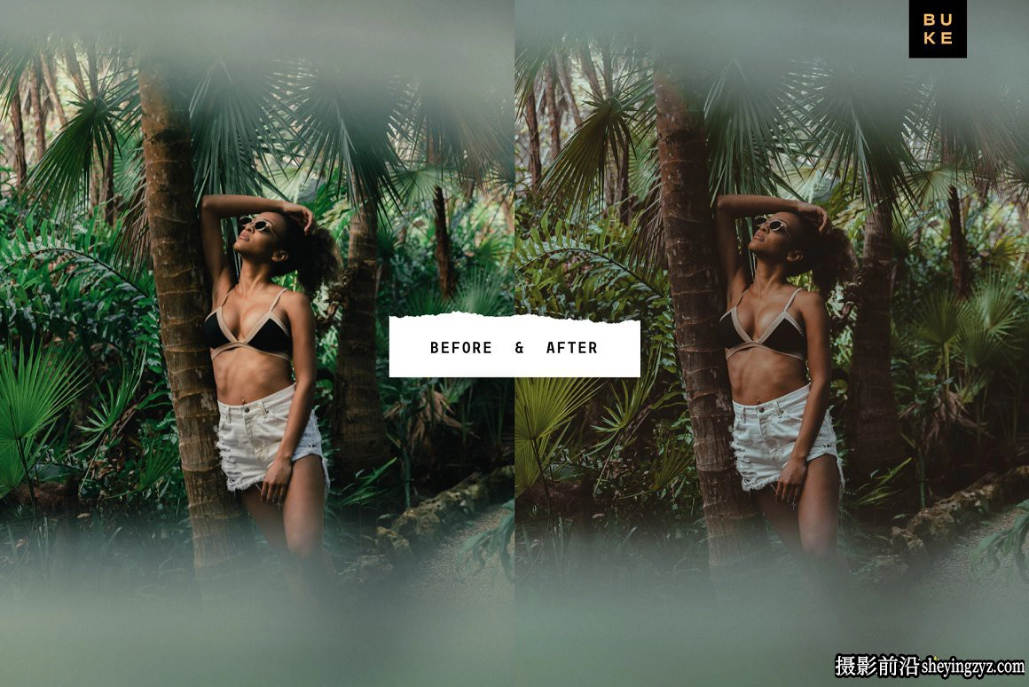 热带旅拍情绪风光人像LR预设/APP滤镜 Aloha– Lightroom Presets