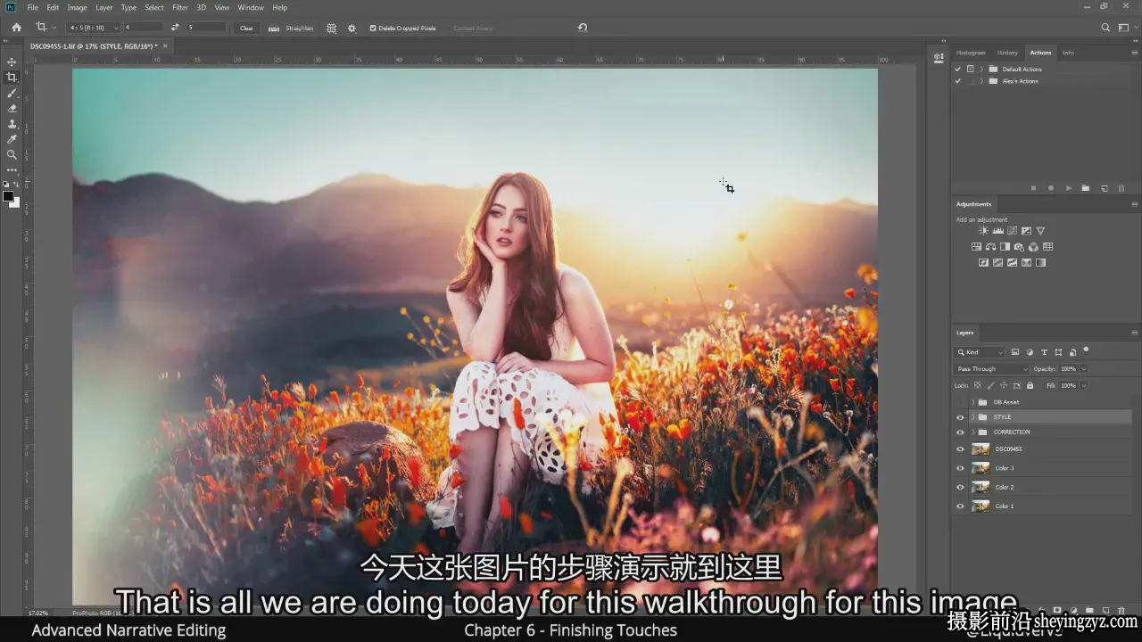 Liquidverve 情绪人像后期编辑调色PS教程 2.0-独家精翻中英字幕