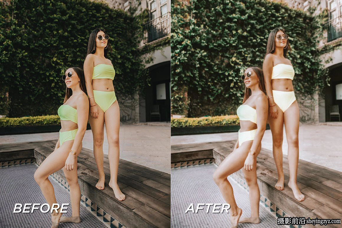 夏季棕旅拍写真人像Lightroom预设/手机滤镜 Summer Tan Presets