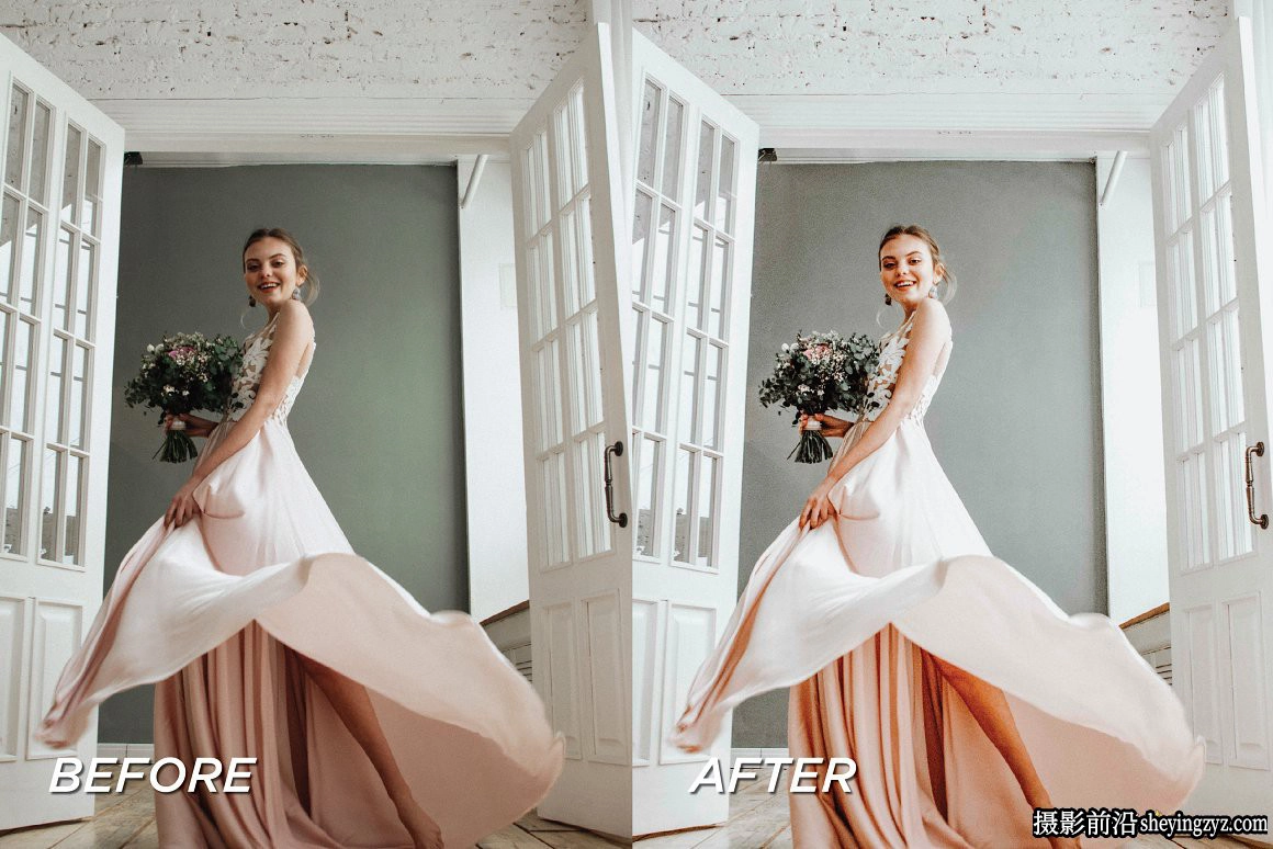 清新胶片婚礼人像调色Lightroom预设 Wedding Lightroom Pres