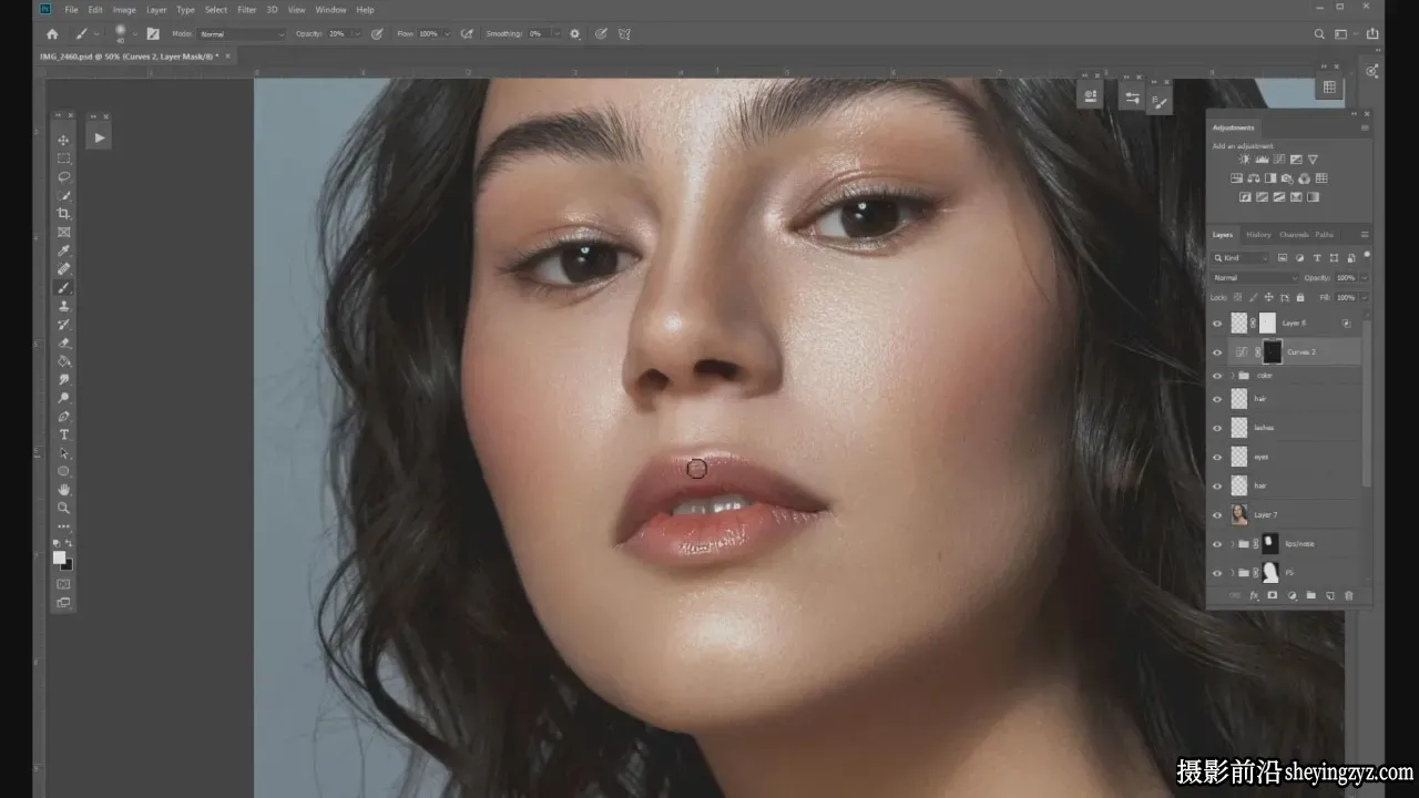RETOUCH TATA -高端美妆人像精修润饰完整修图教程-独家精翻中文字幕